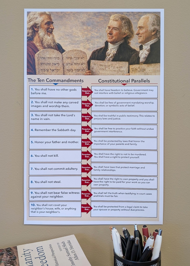 The Ten Commandments & Constitutional Parallels